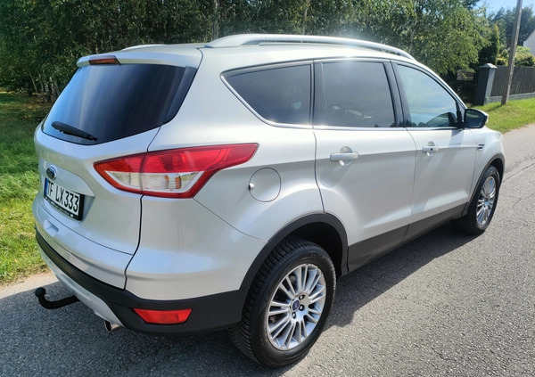 Ford Kuga cena 49700 przebieg: 212000, rok produkcji 2013 z Izbica Kujawska małe 254